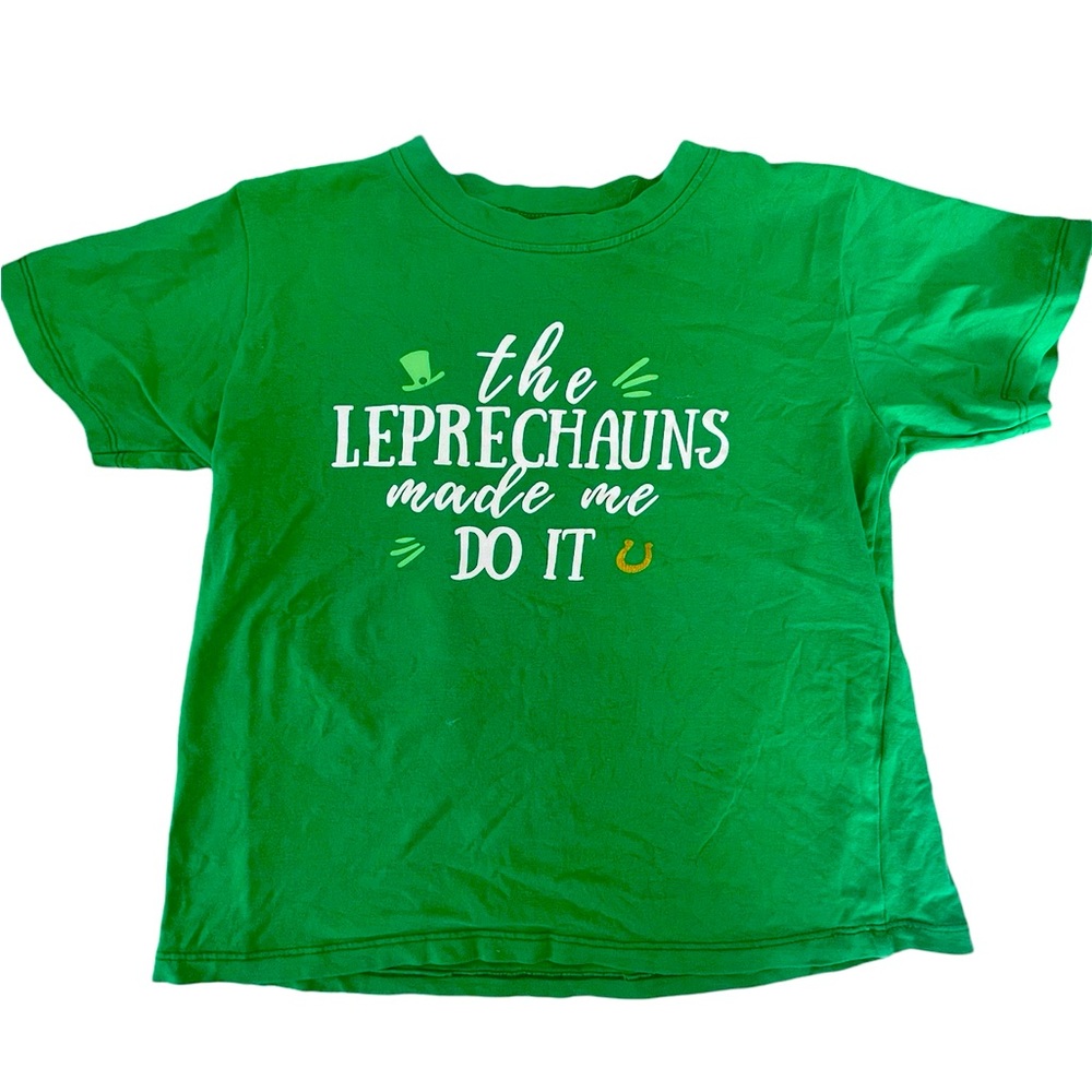 Girls Sz 7 St. Patrick’s Day Tee
